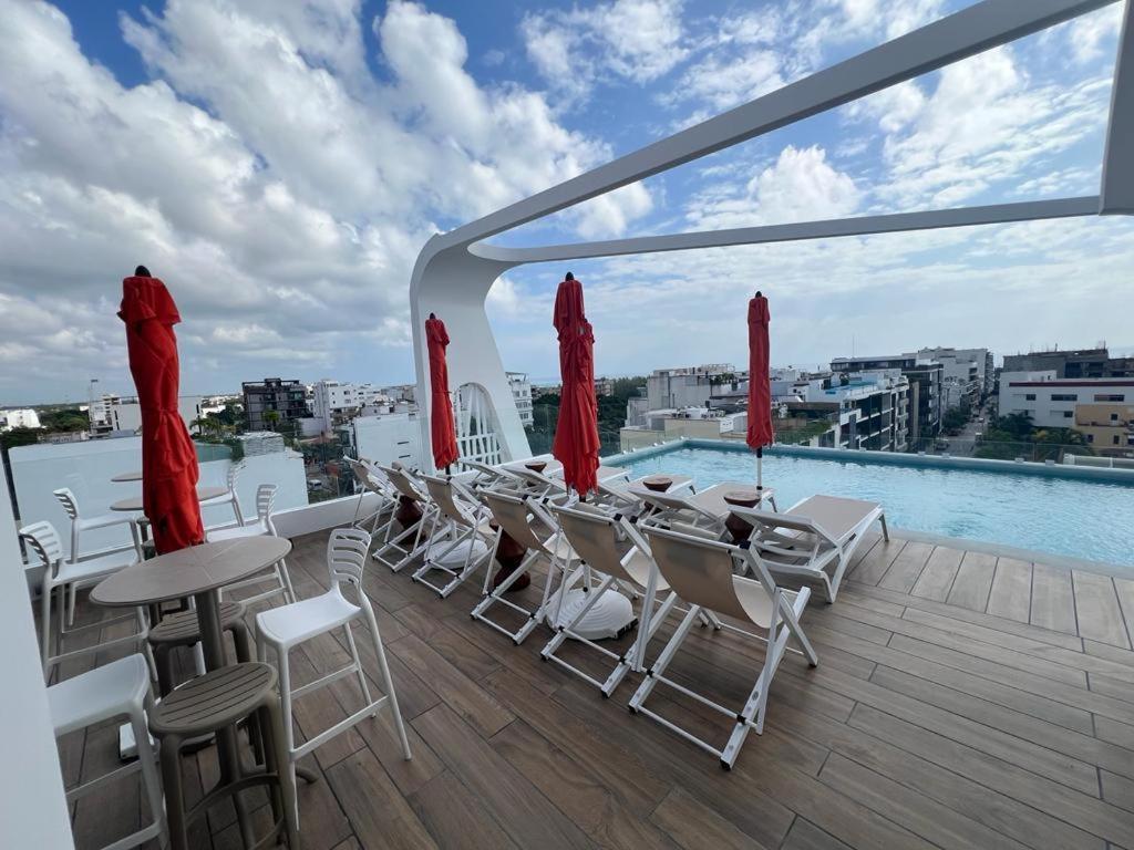 プレヤデルカーメンAlizee Towerアパートメント エクステリア 写真
